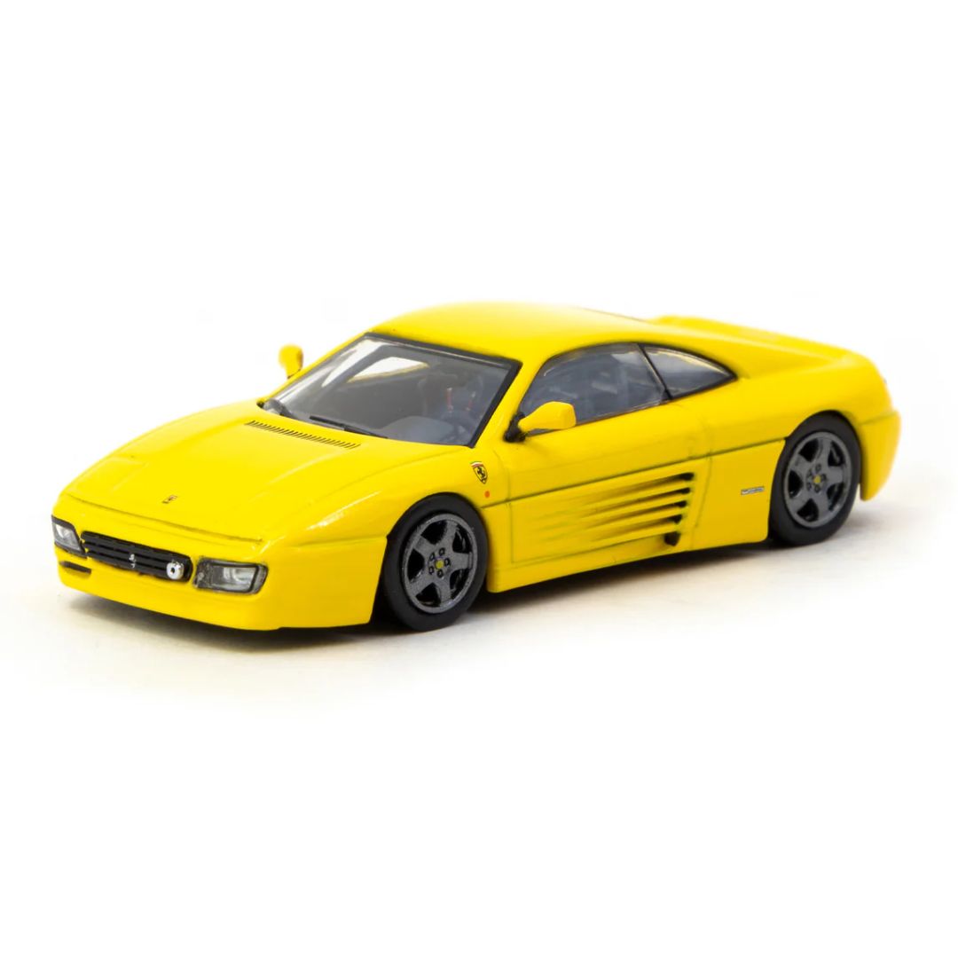 Ferrari 348 Challenge Yellow X Ixo Models 1/64 Scale Die-Cast Car By Tarmac Works