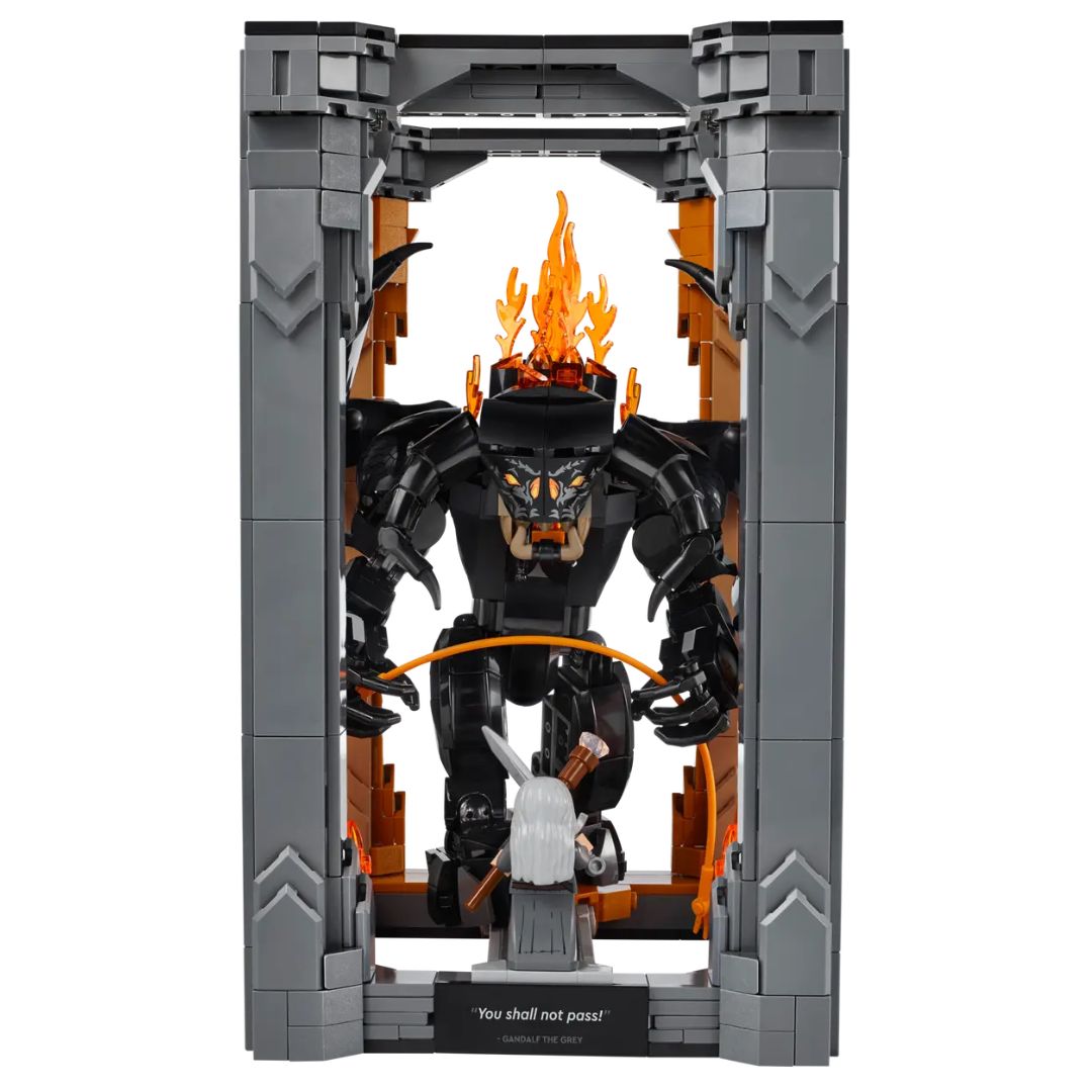 The Lord Of The Rings: Balrog Book Nook By Lego -Lego - India - www.superherotoystore.com