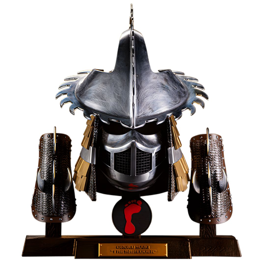 Shredder Electroplated Armor Set (Ooze Edition) By Pcs Collectibles