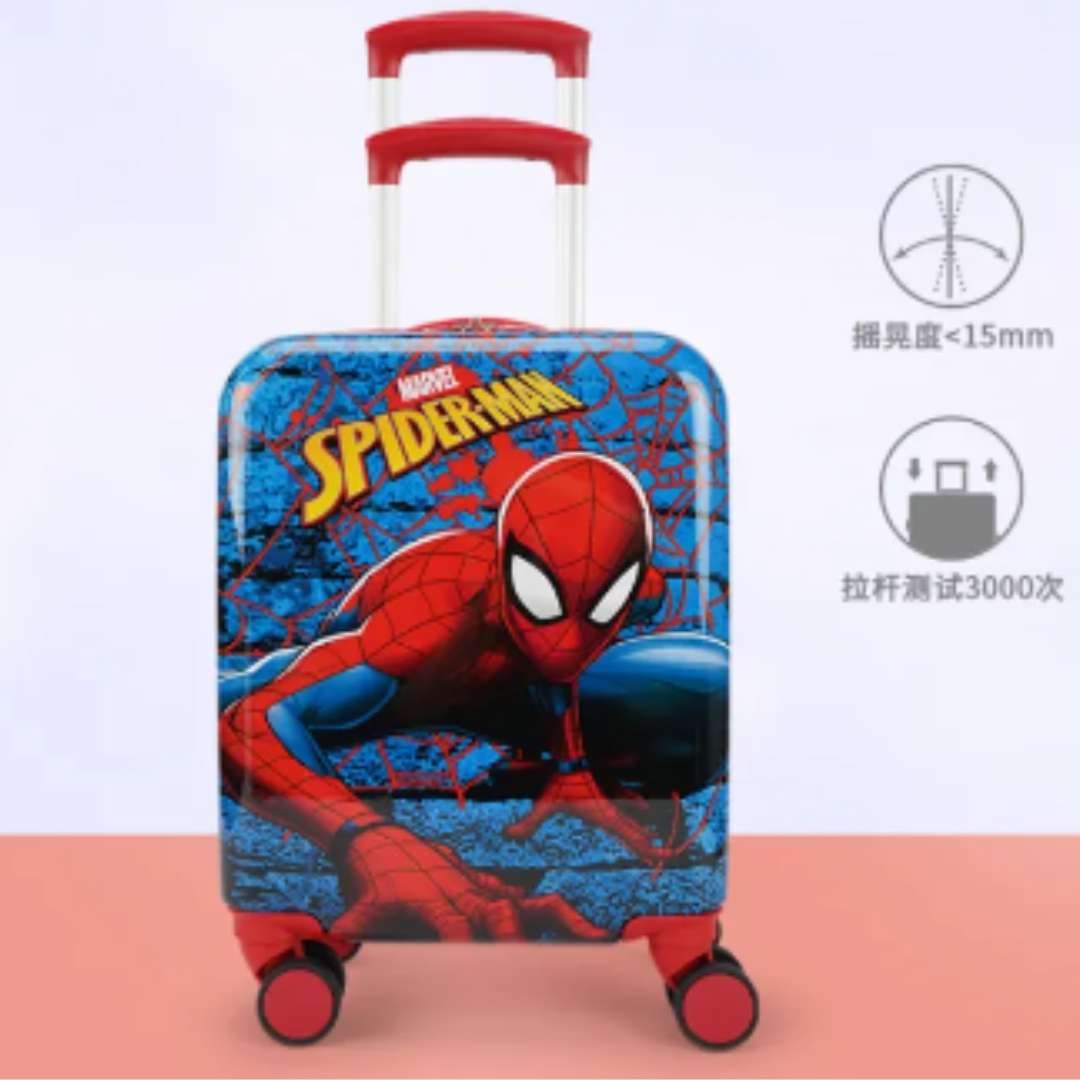 SPIDERMAN 16 INCH SUITCASE FOR KIDS by Mesuca -SAMEO - India - www.superherotoystore.com