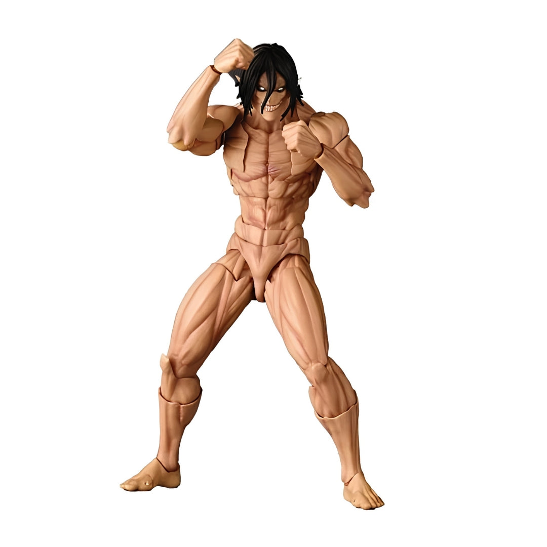 Attack On Titan - Revoltech: Amazing Yamaguchi - Eren Yeager Titan Action Figure Statue By Revoltech