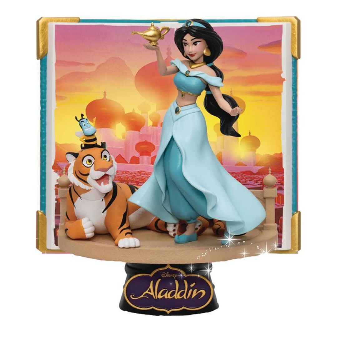 Aladdin Disney Story Book Series Jasmine D-Stage Statue by Beast Kingdom -Beast Kingdom - India - www.superherotoystore.com
