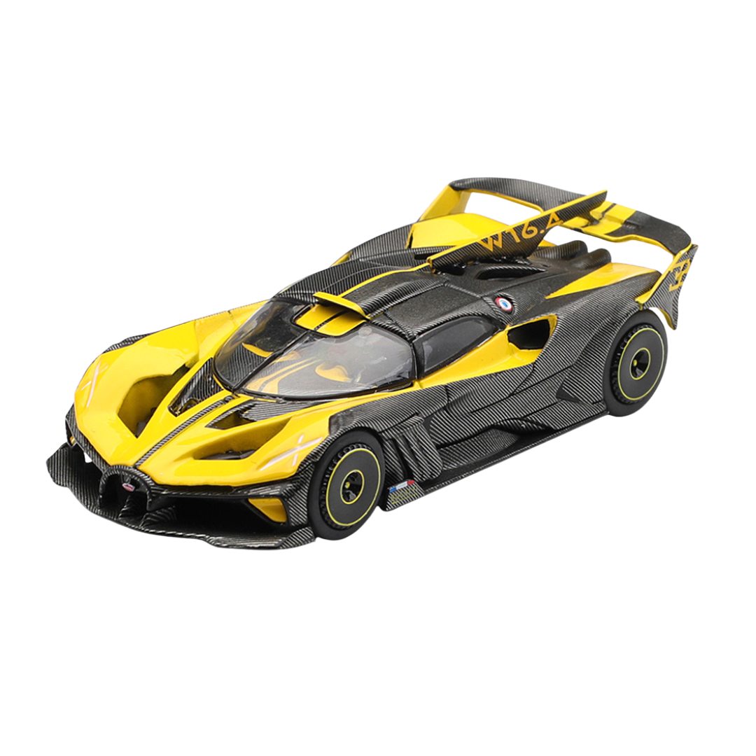 Bugatti Bolide Yellow By Mini Gt -Mini GT - India - www.superherotoystore.com