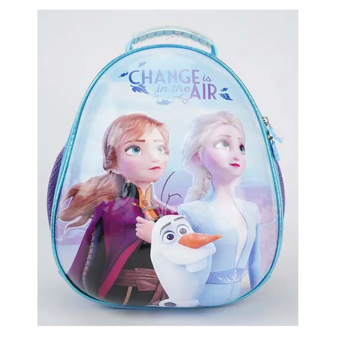 DISNEY FROZEN II HARDSHELL EGG SHAPE BAG - BLUE by Mesuca -Mesuca - India - www.superherotoystore.com