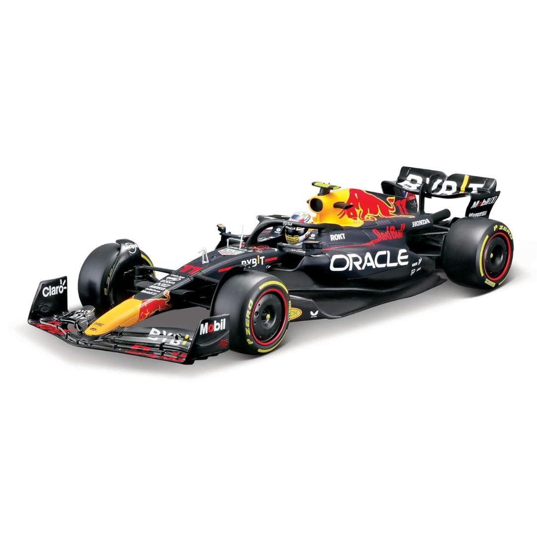 Racing - Red Bull Racing RB19 (With Helmet) - (Hard Case) 1:24 Scale Die-Cast Car by Bburago
