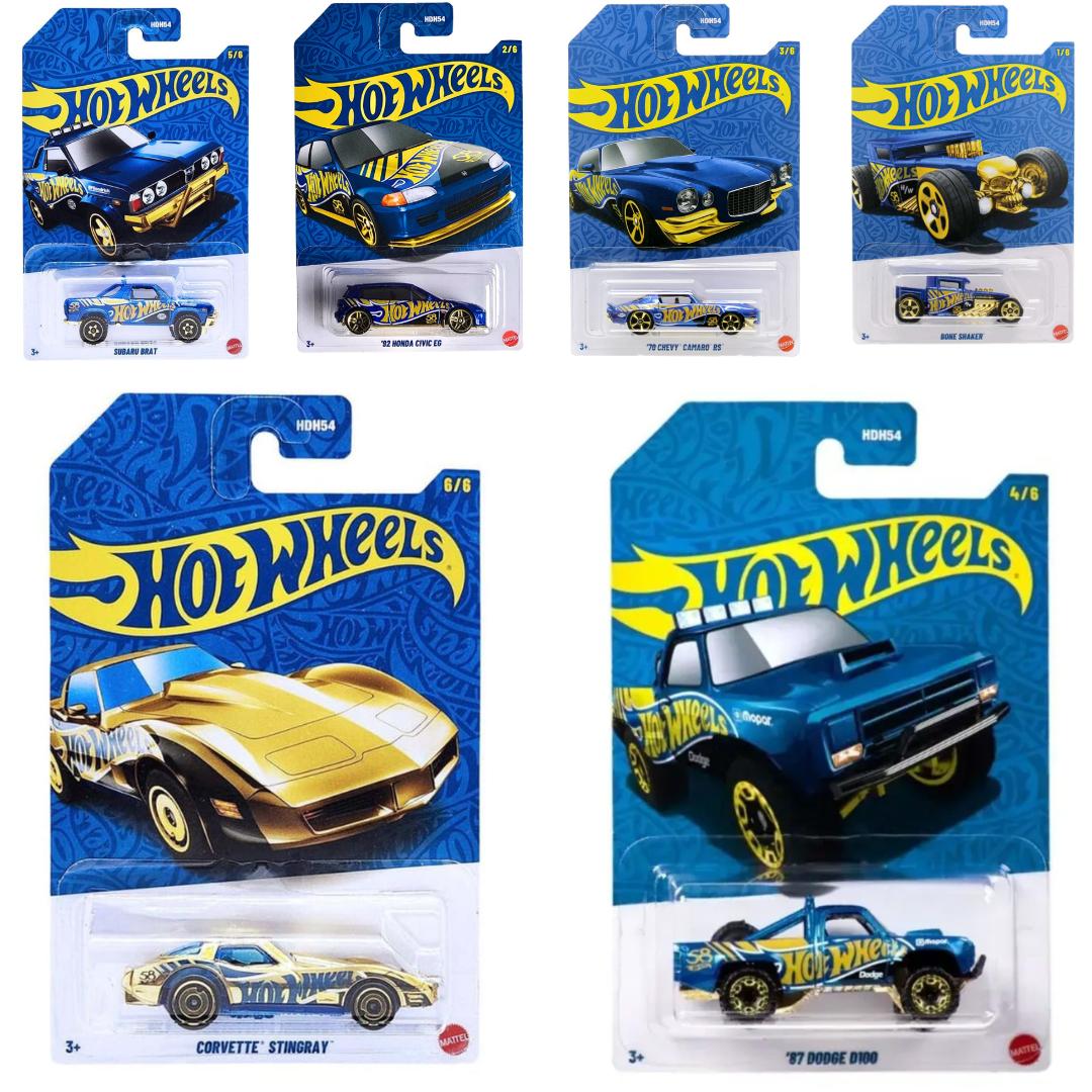 2026 - Pearl &amp; Chrome Mix Set 1 -Hot Wheels - India - www.superherotoystore.com