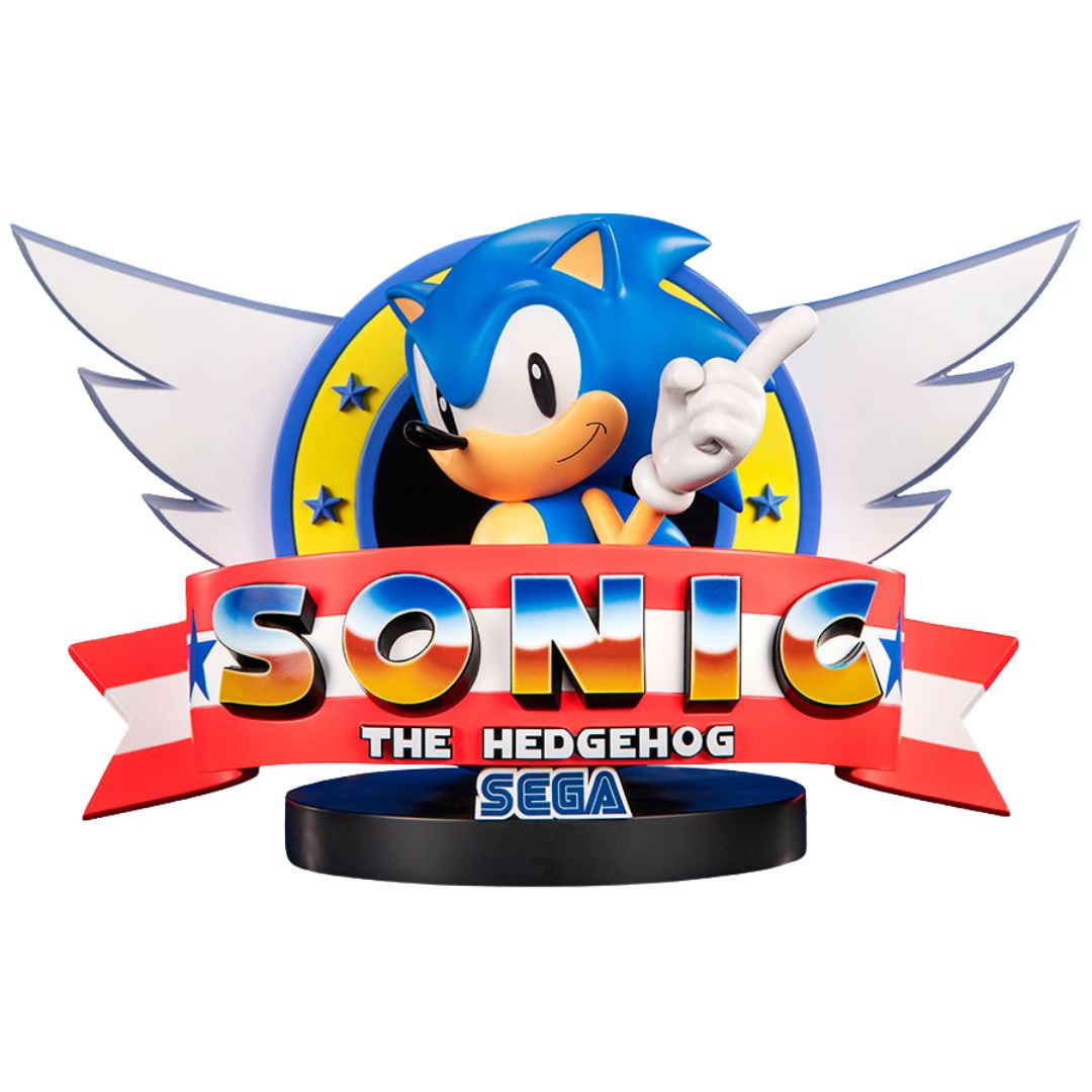 Sonic Title Screen By First 4 Figures -First 4 Figures - India - www.superherotoystore.com