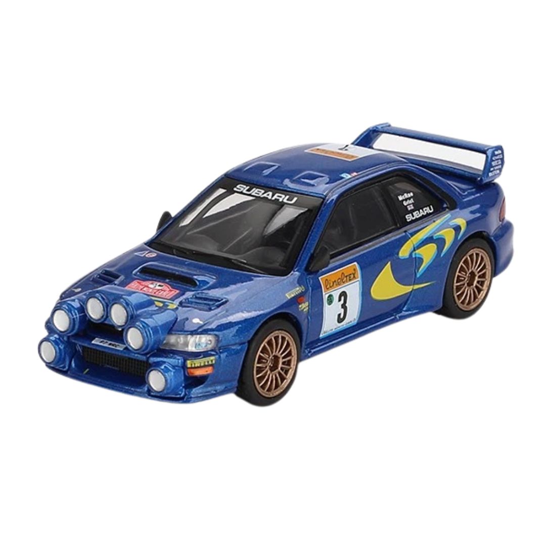 Subaru Impreza Wrc98 1998 Rally Monte-Carlo 3Rd Place #3 1:64 Scale By Mini Gt -Mini GT - India - www.superherotoystore.com