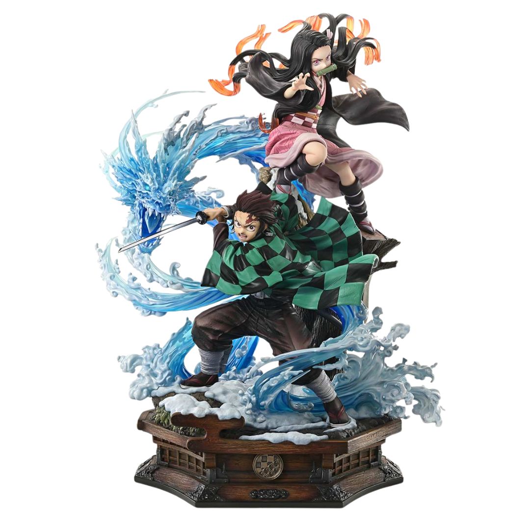 Demon Slayer: Kimetsu No Yaiba Kamado Tanjiro &amp; Kamado Nezuko Bonus Version By Prime1 Studios