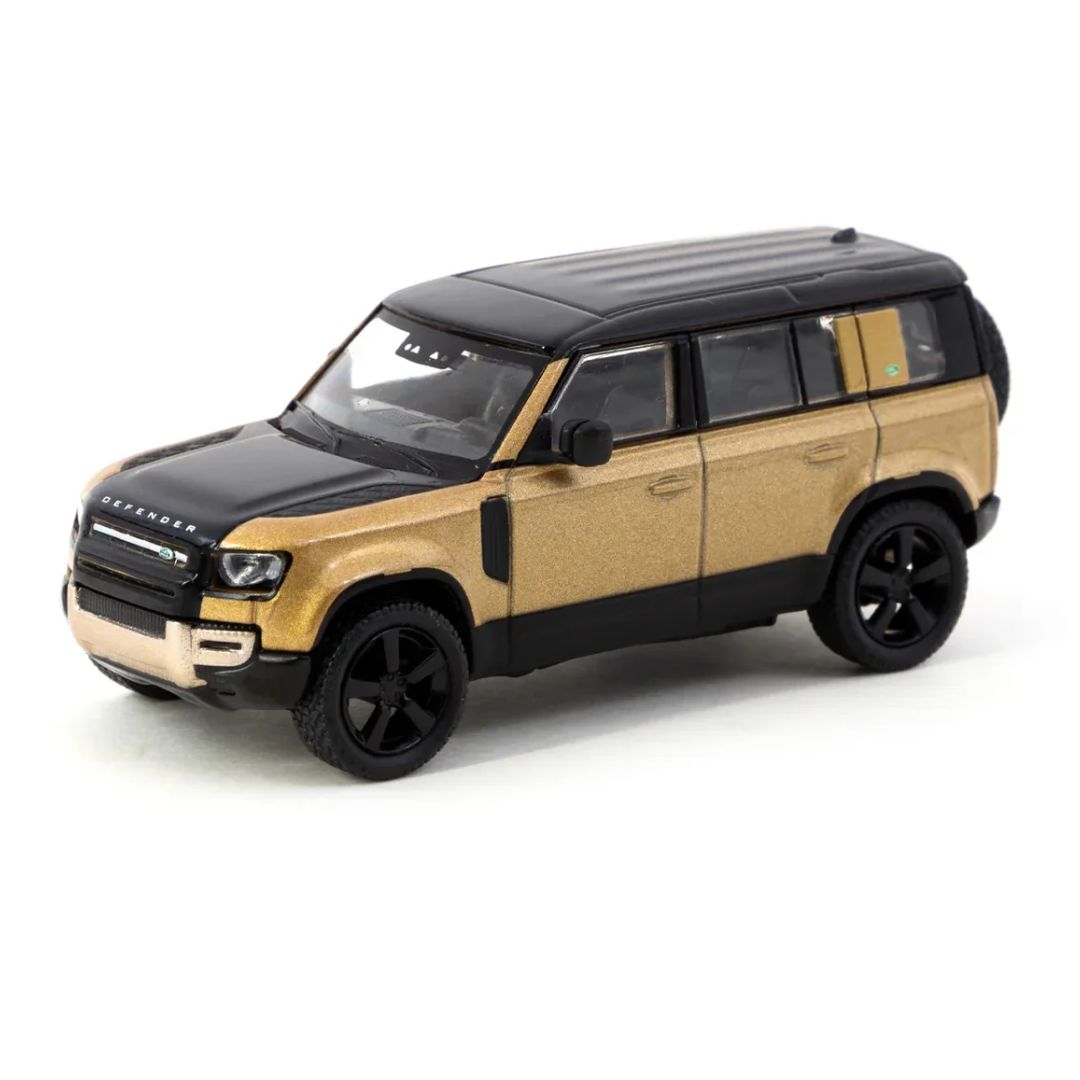 Land Rover Defender 110 Brown Metallic - Mijo Special Edition - Global64 1:64 Diecast Car By Tarmac Works