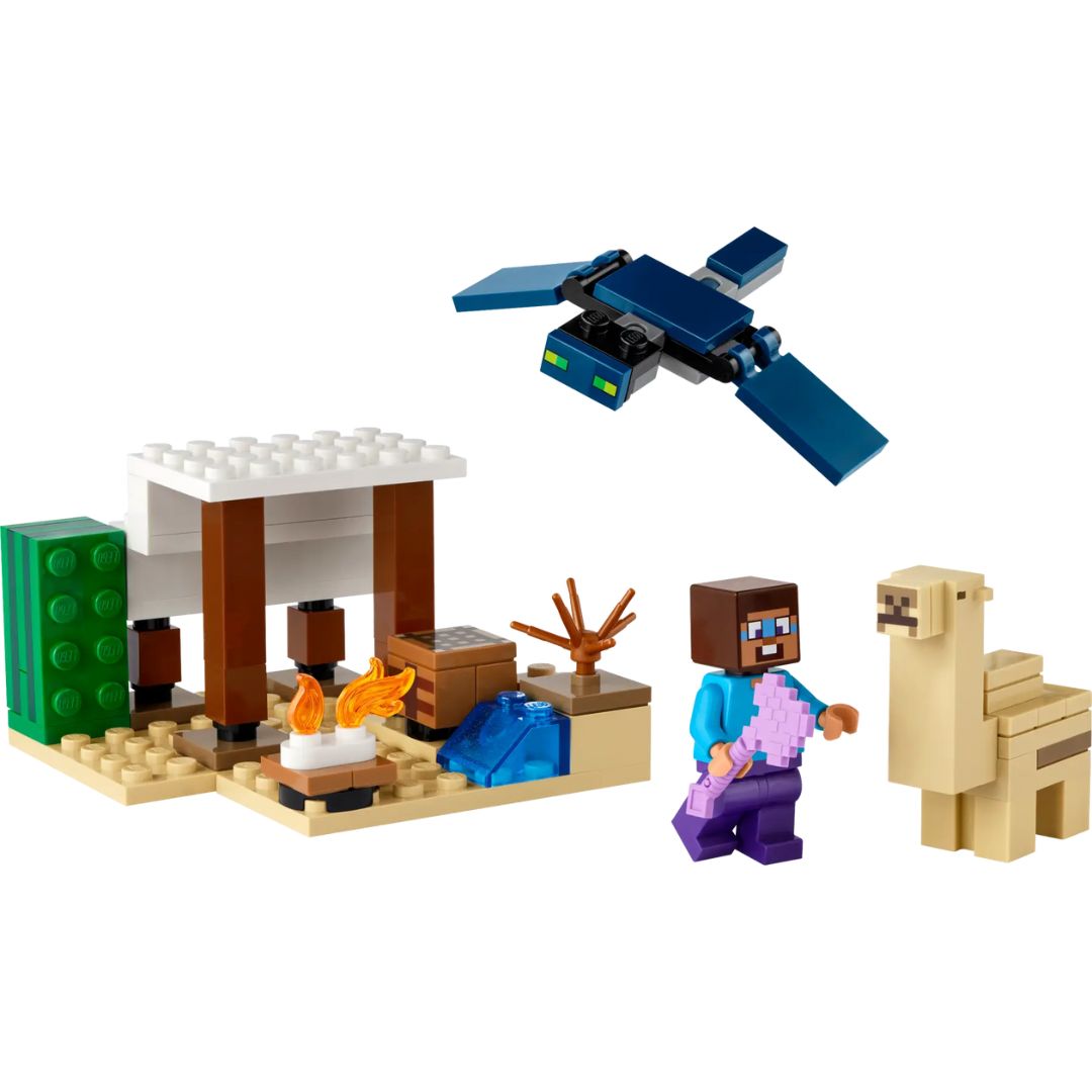 Lego Minecraft Steve&#39;s Desert Expedition -Lego - India - www.superherotoystore.com