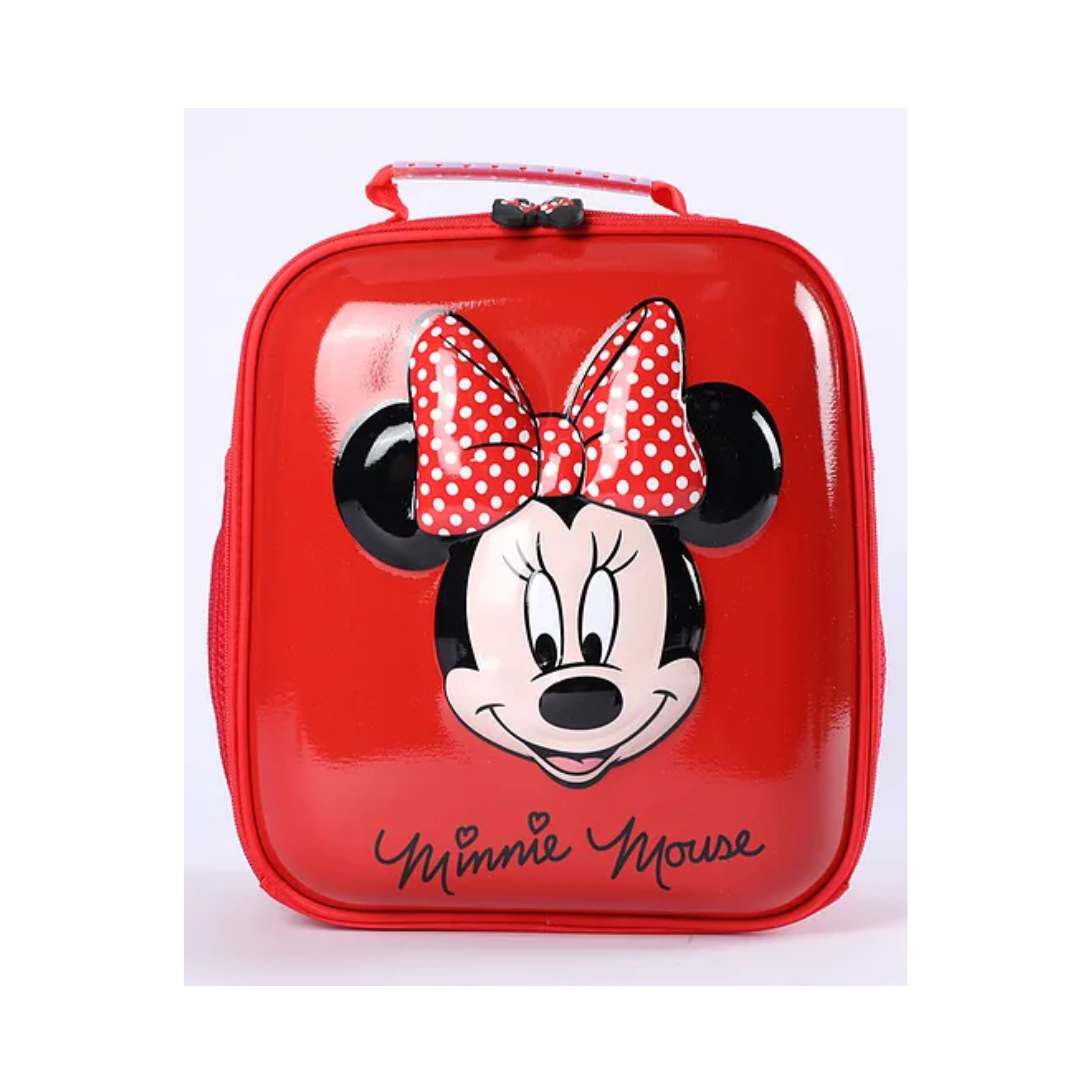 DISNEY MINNIE HARDSHELL SQUARE SHAPE BAG - RED by Mesuca -Mesuca - India - www.superherotoystore.com