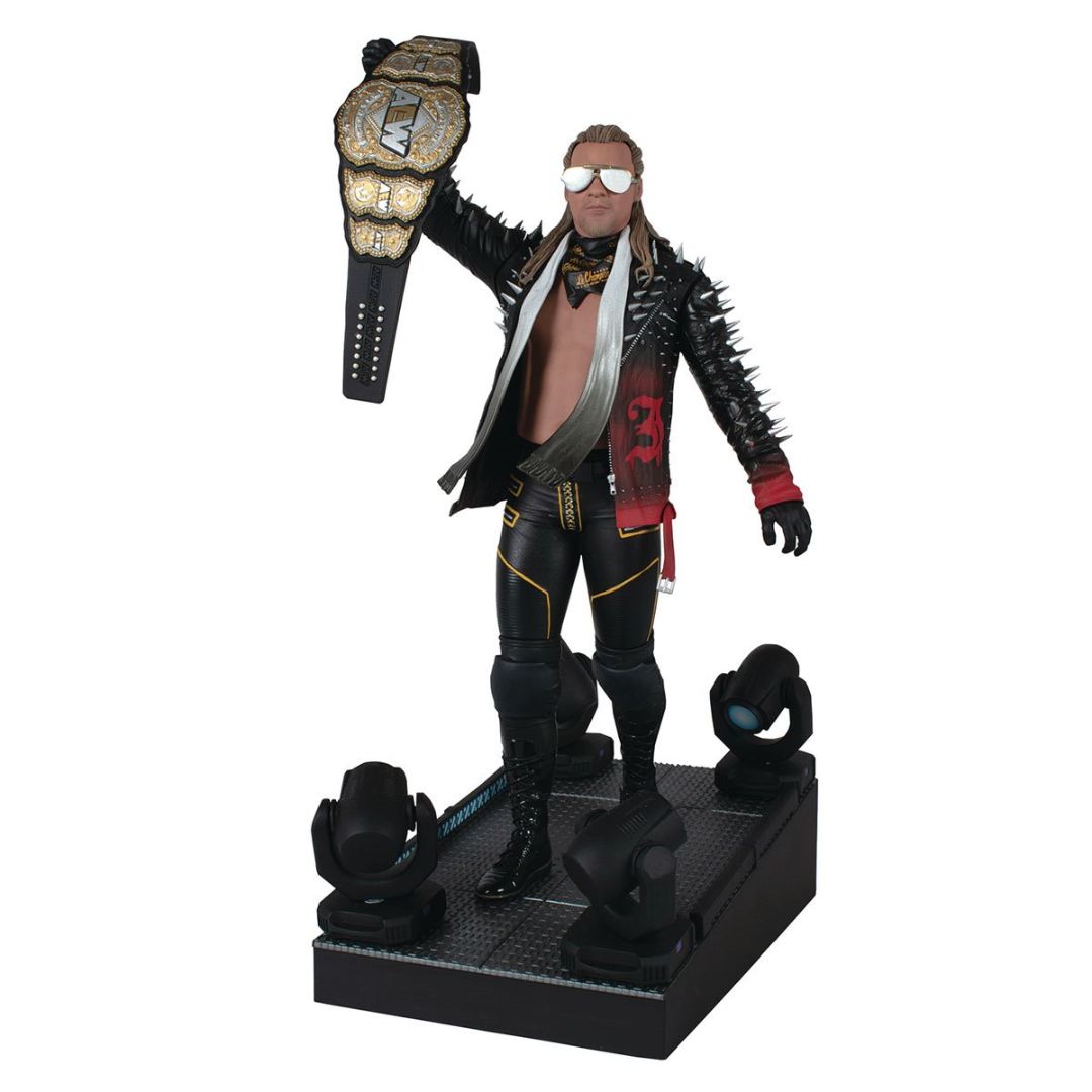 AEW Gallery Diorama Chris Jericho Statue by Diamond Gallery -Diamond Gallery - India - www.superherotoystore.com