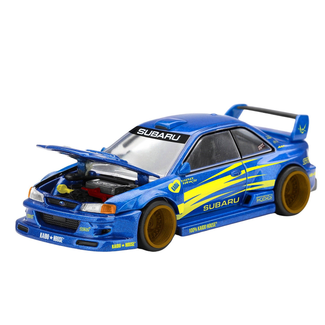 Subaru Impreza Wrx Sti Kaido Works V1 1:64 Scale Die-Cast Car By Mini Gt
