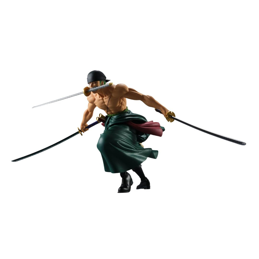 One Piece Roronoa Zoro II Grandista Statue By Banpresto