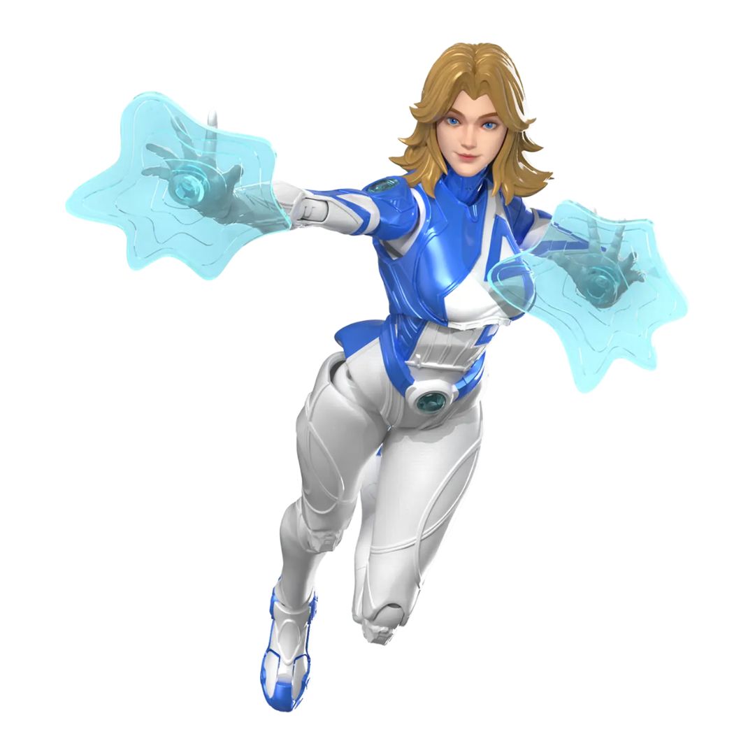 Invisble Woman Marvel Rivals Champion Class Model Kit By Blokees