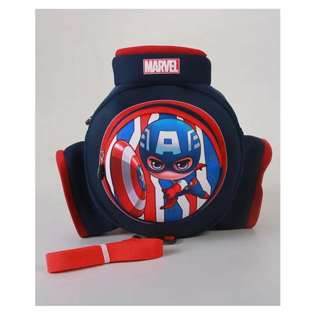 MARVEL CAPTAIN AMERICA KIDS NEOPRENE BAG - BLUE by Mesuca -Mesuca - India - www.superherotoystore.com