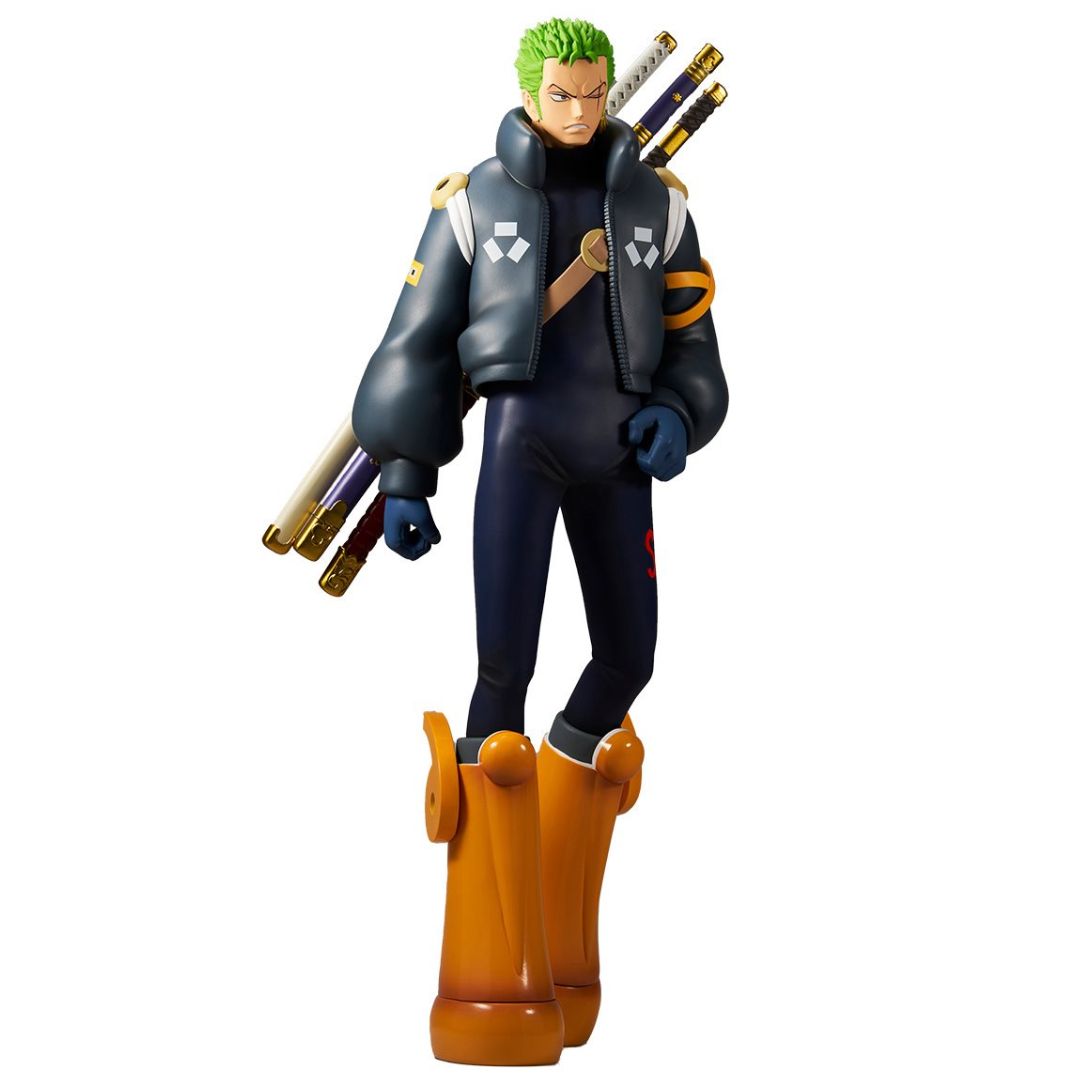 One Piece Roronoa Zoro Egghead Masterlise Ichibansho statue by Bandai -Ichibansho - India - www.superherotoystore.com
