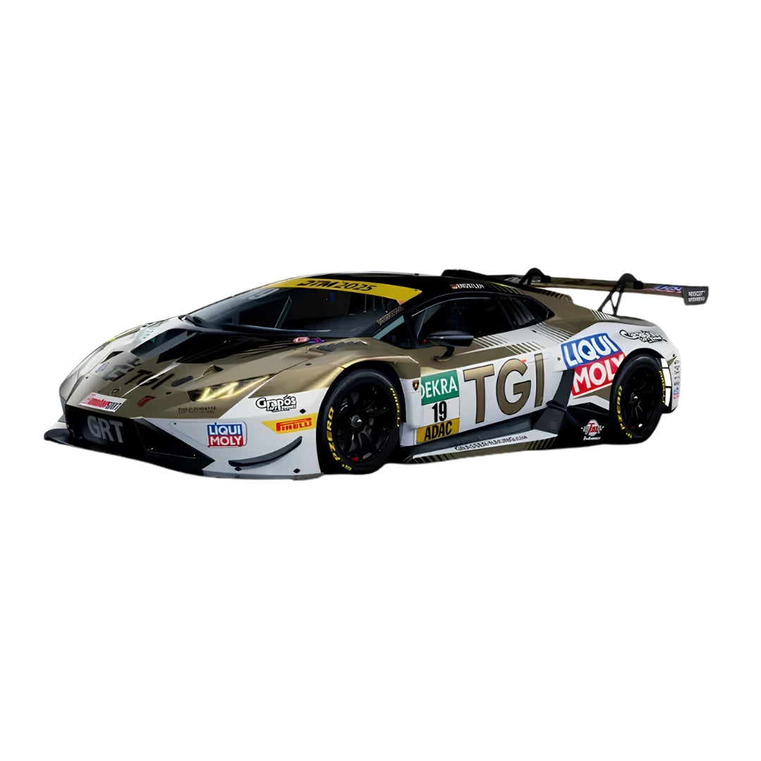 Lamborghini Huracan Gt3 Evo2 - Dtm 2025 #19 - 1:64 Diecast Model Car By Trends Hobby -Trends Hobby - India - www.superherotoystore.com