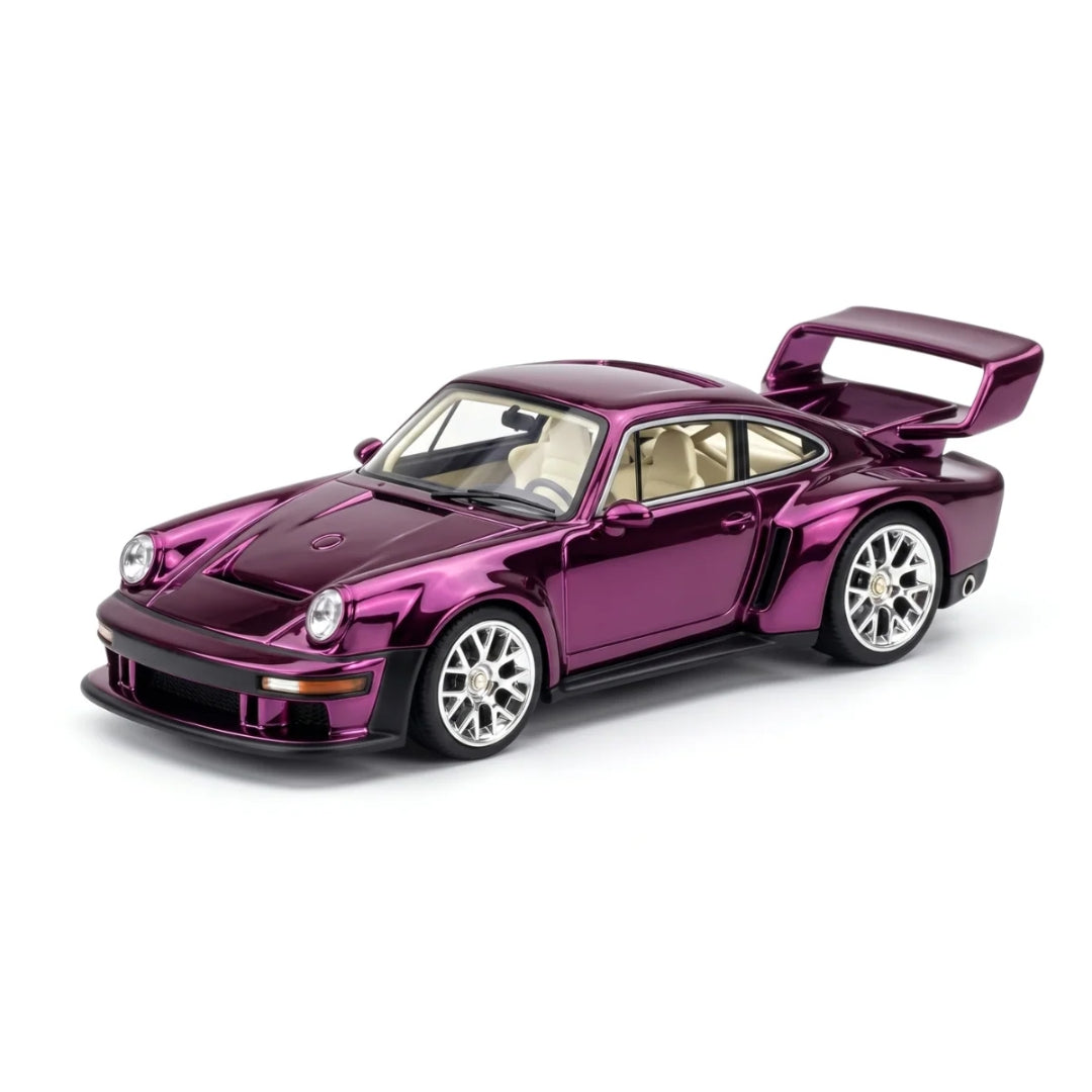 Porsche Singer Dls Turbo Purple 1:64 Diecast Model Car By Trends Hobby -Trends Hobby - India - www.superherotoystore.com