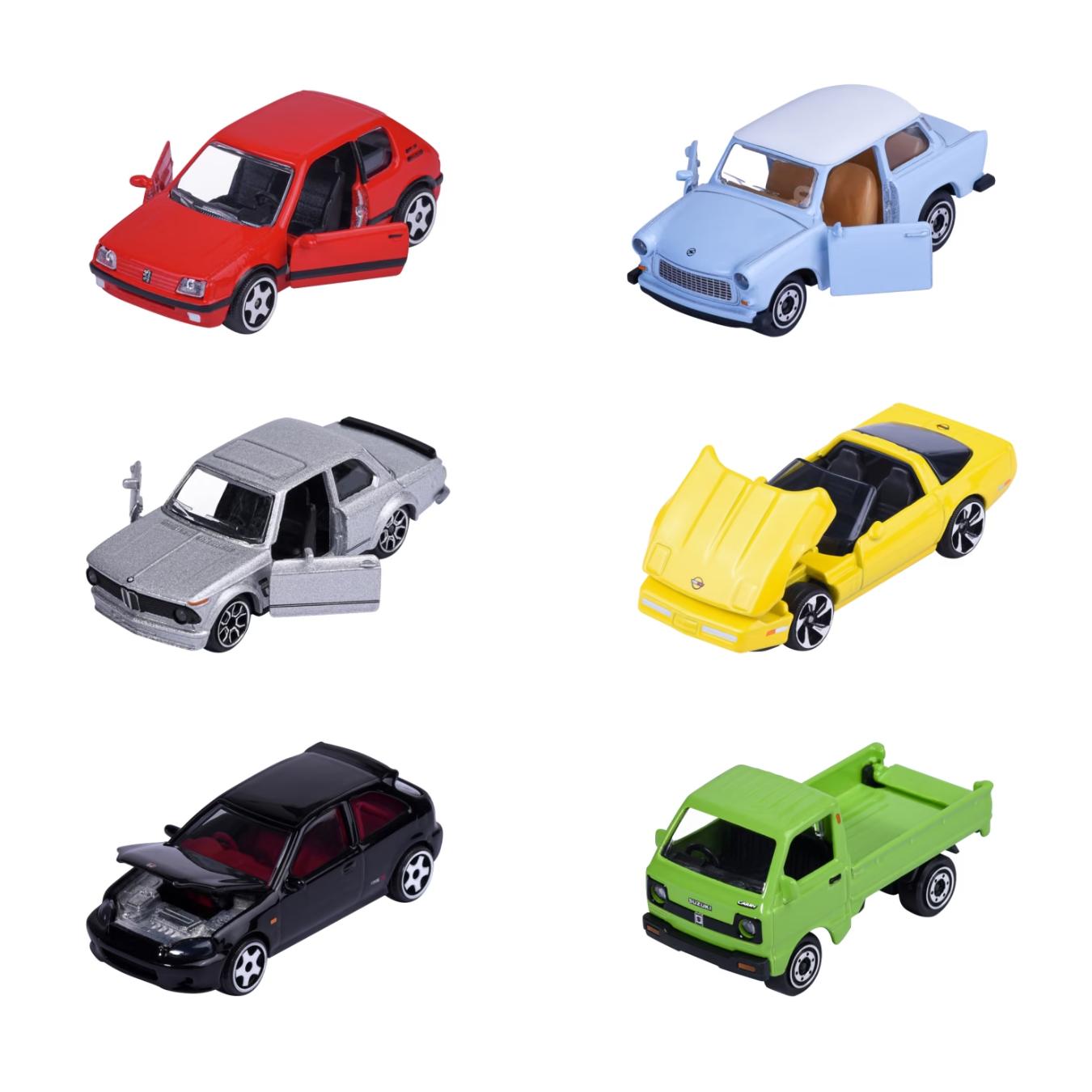 Vintage Series 6 Pack 1:64 Scale Die-Cast Car By Majorette -Majorette - India - www.superherotoystore.com