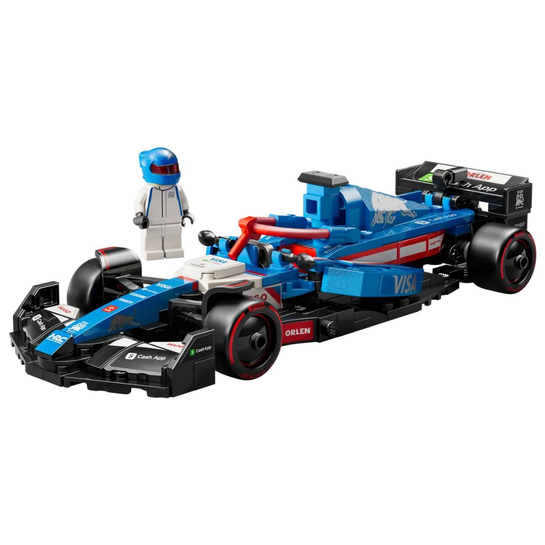 Lego Speed Champions Visa Cash App Rb Vcarb 01 F1 Race Car -Lego - India - www.superherotoystore.com