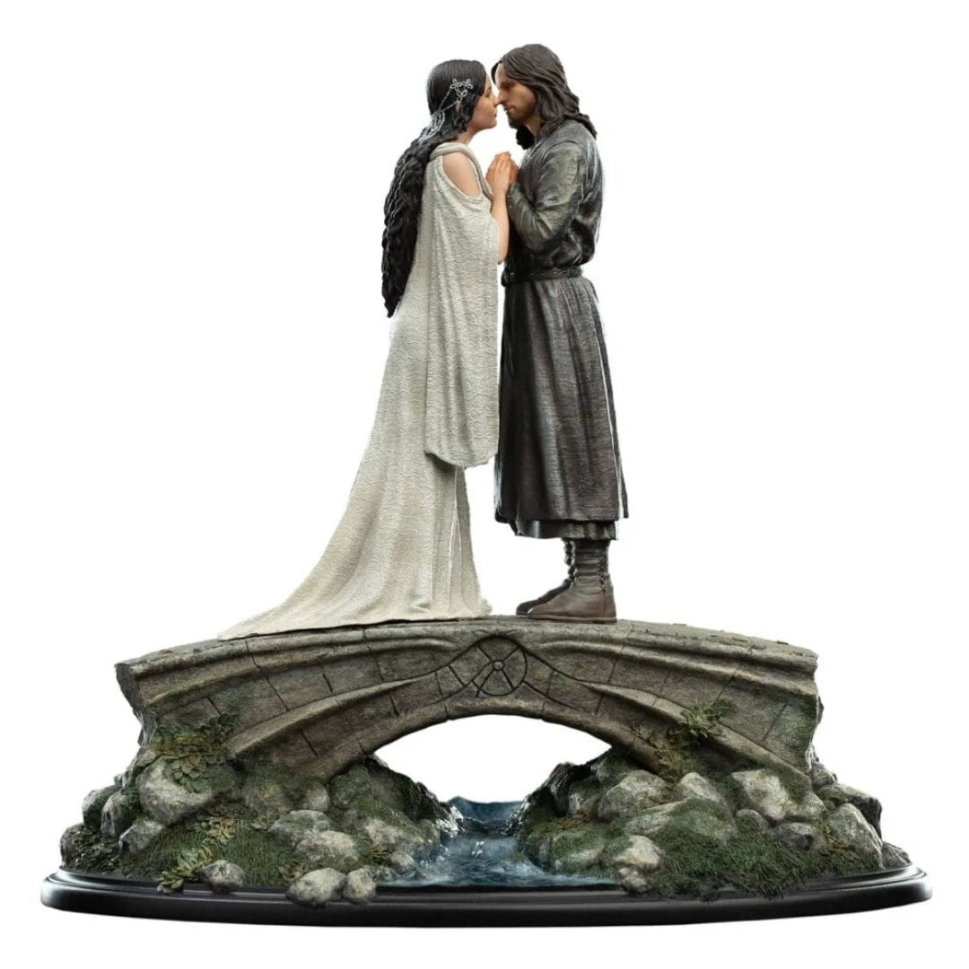 The Lord Of The Rings Trilogy Miniature Statue - Aragorn & Arwen By Weta Workshop