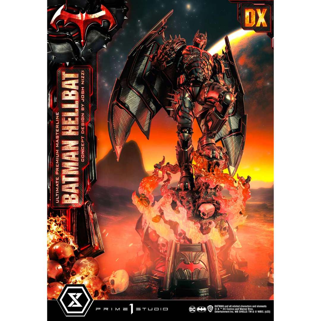 Batman (Comics) Hellbat DX Bonus Version by Prime 1 Studios -Prime 1 Studio - India - www.superherotoystore.com