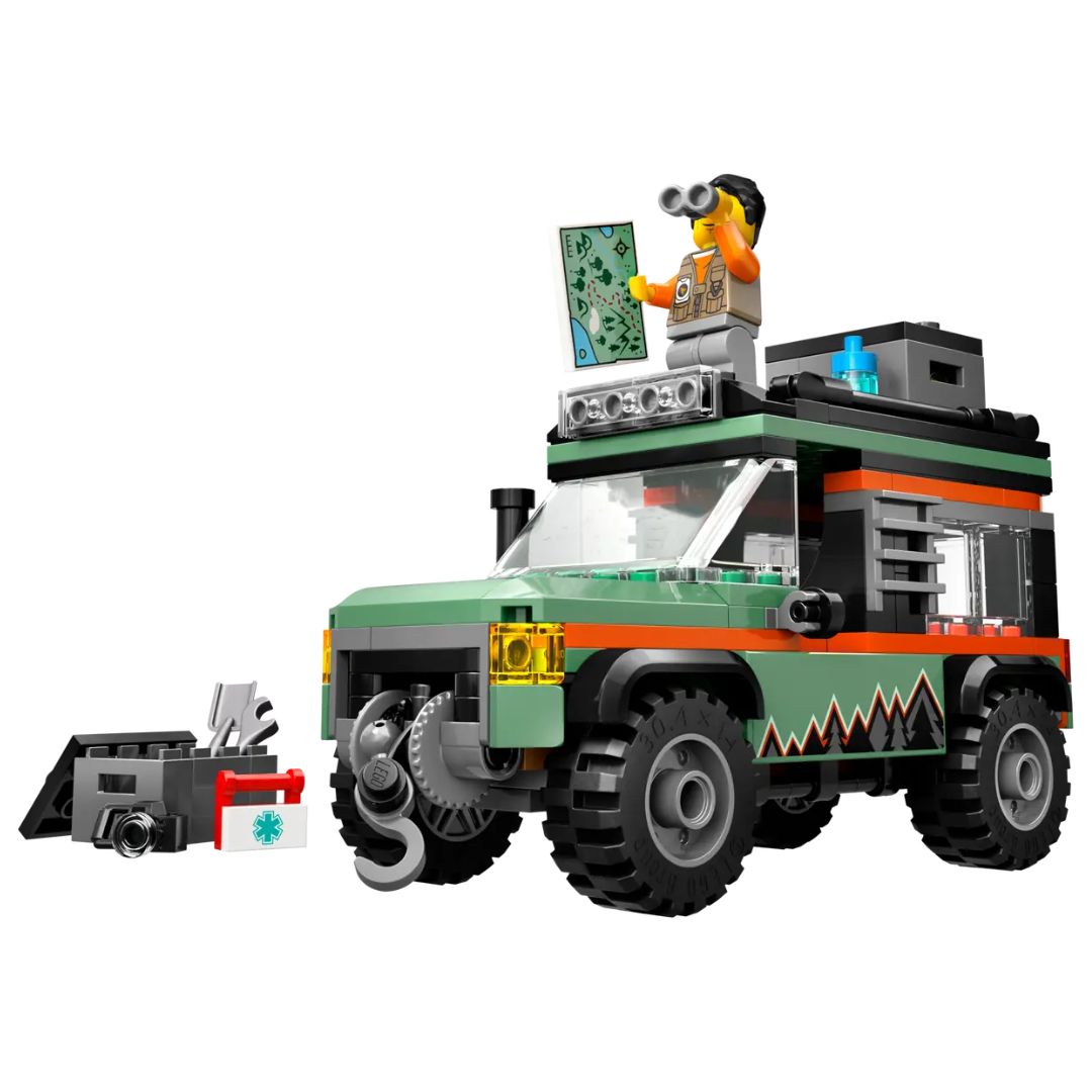 Off-Road 4X4 Mountain Truck Lego City By Lego -Lego - India - www.superherotoystore.com