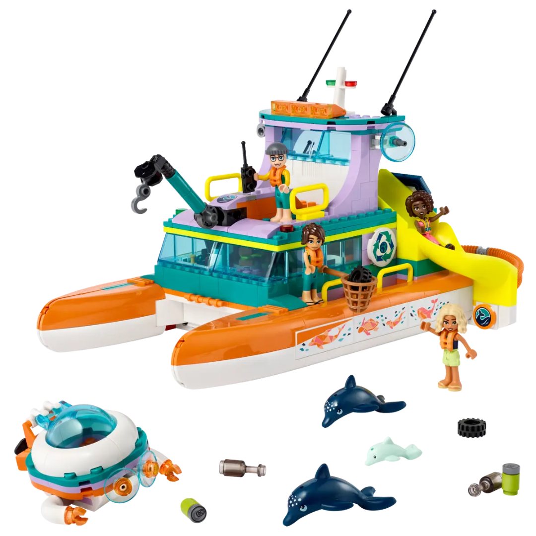 Lego Friends Sea Rescue Boat -Lego - India - www.superherotoystore.com