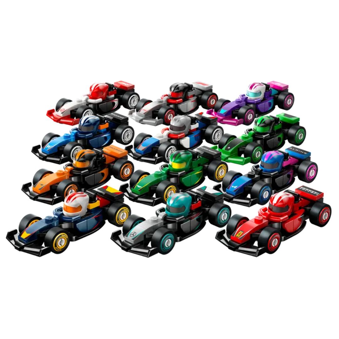 F1 Collectible Race Cars By Lego -Lego - India - www.superherotoystore.com