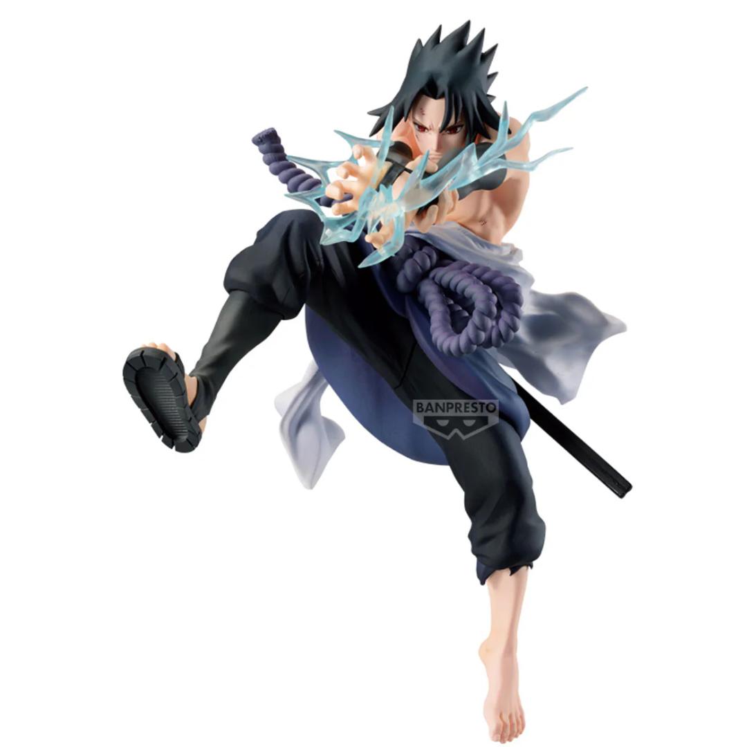 Naruto 72 Series 40 Vibration Stars Deidara & Sas Uke Uchiha B: Sasuke Uchiha Figure By Banpresto
