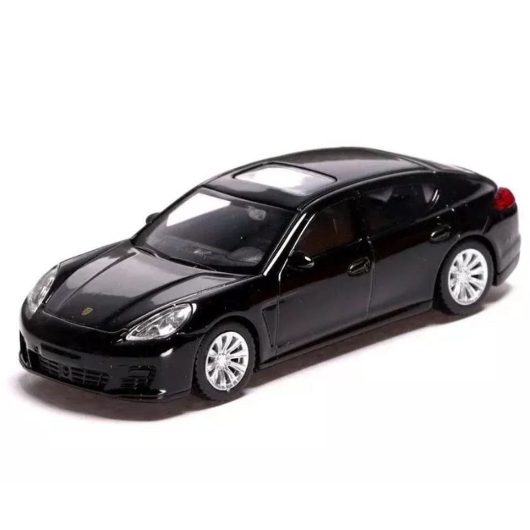 Black Porsche Panamera 1:43 Scale Die-Cast Car By RMZ