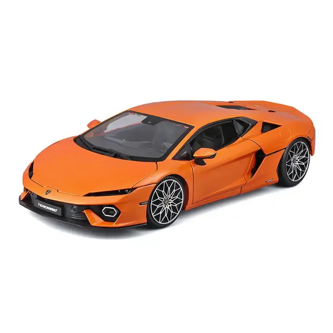 Orange Lamborghini Temenario 1:18 Scale Die-Cast car by Bburago
