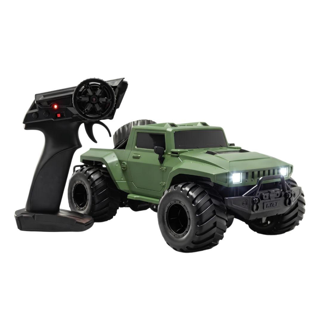 Gator - 1:18 Amphibian Green Car By Legend Of Toys