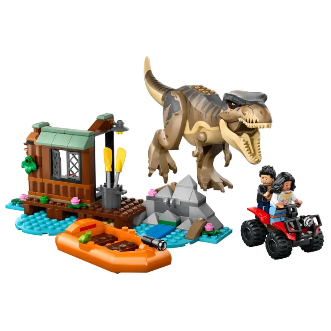 Jurassic Park T. Rex River Escape By Lego -Lego - India - www.superherotoystore.com