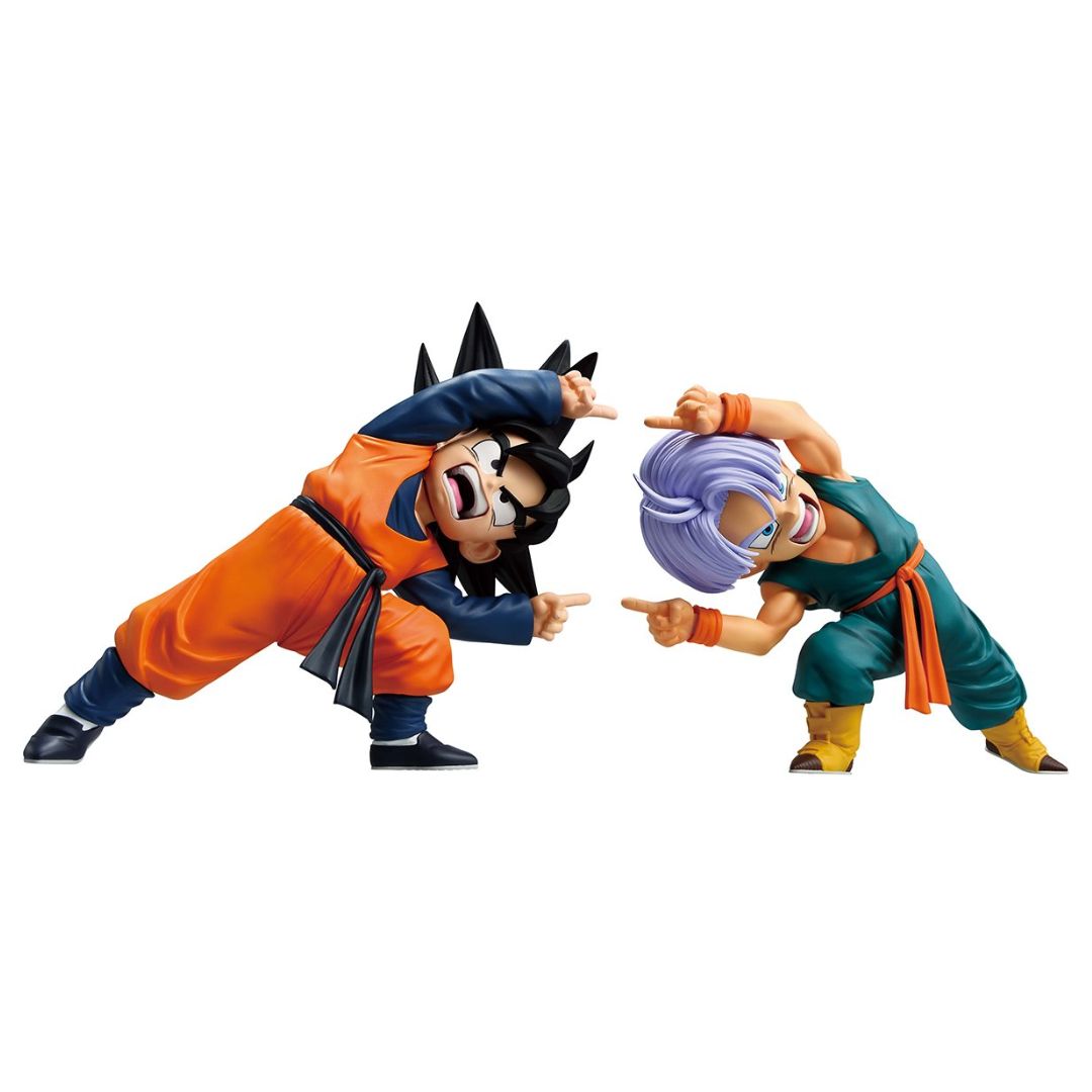 Dragon Ball Z Son Goten & Trunks Battle Of The Super Saiyan Masterlise Ichibansho Statue By Bandai