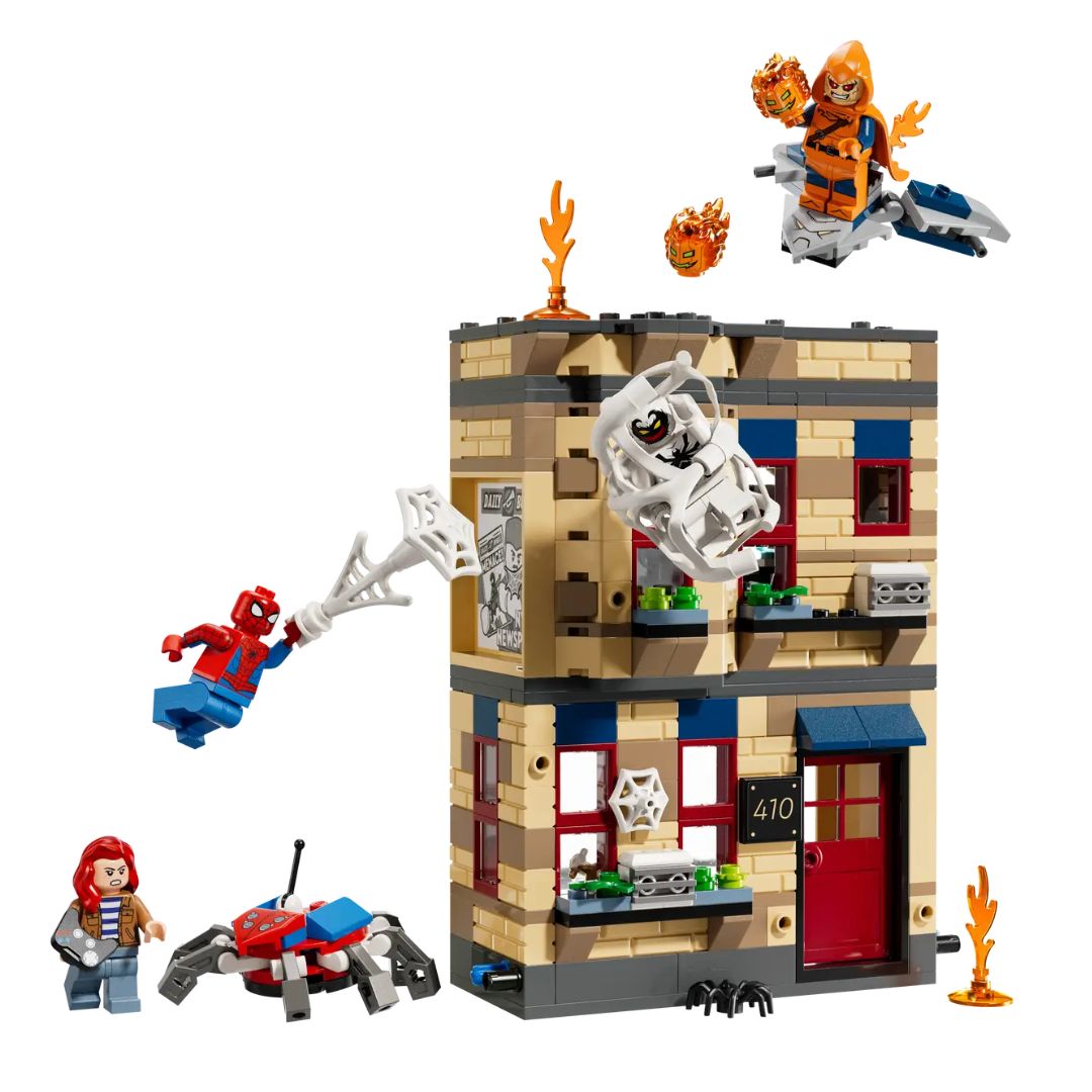Spiderman Peter Parker’S Apartment By Lego