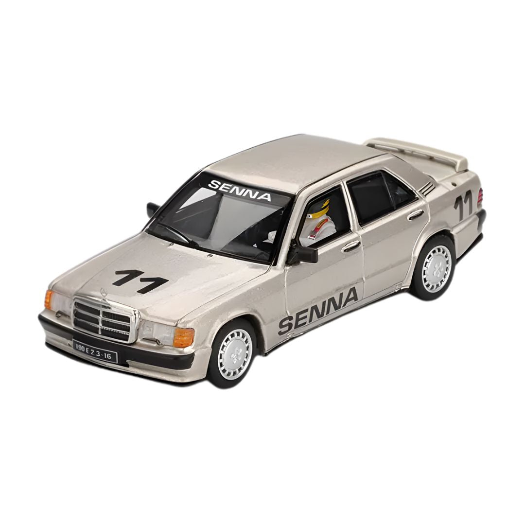 ミニカー Ayrton Senna Mercedes-Benz 190E 1/43 Tarmac Works Mercedes-Benz 190 E 2.3-16 Champion 1984 Ayrton Senna