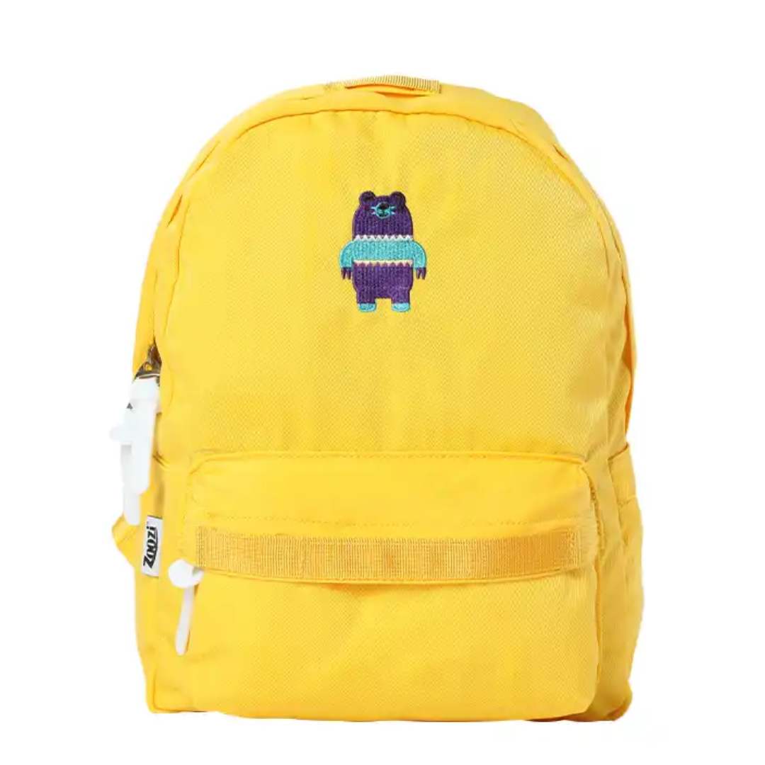 ZOOZI BACKPACK - YELLOW by Mesuca -Mesuca - India - www.superherotoystore.com