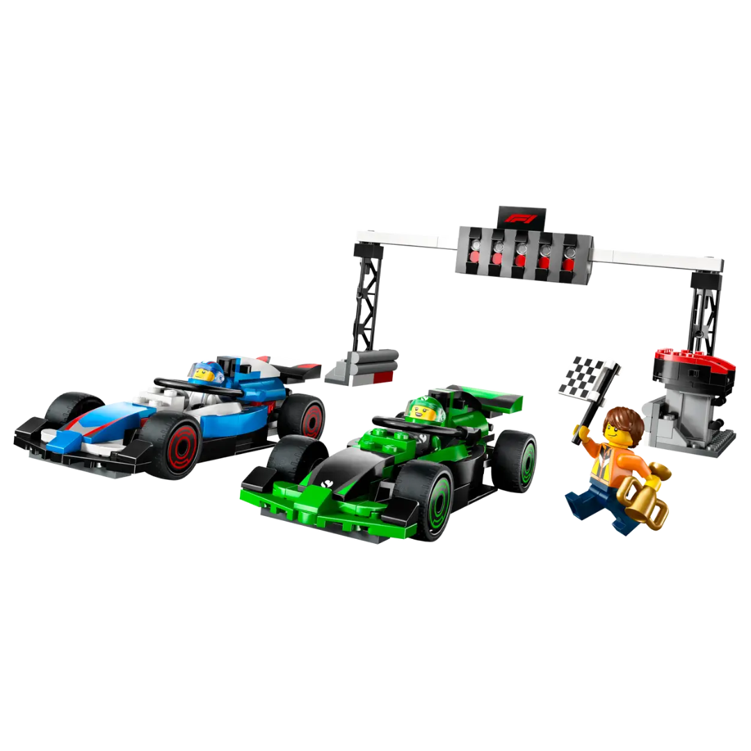 F1® Grid With Vcarb &amp; Sauber Race Cars By Lego