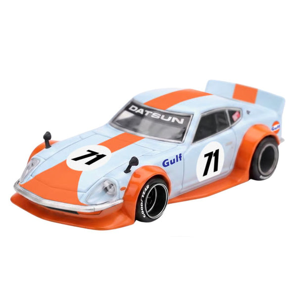 Nissan Fairlady Z Kaido Gt Gulf V1 1:64 Scale Die-Cast Car By Mini Gt