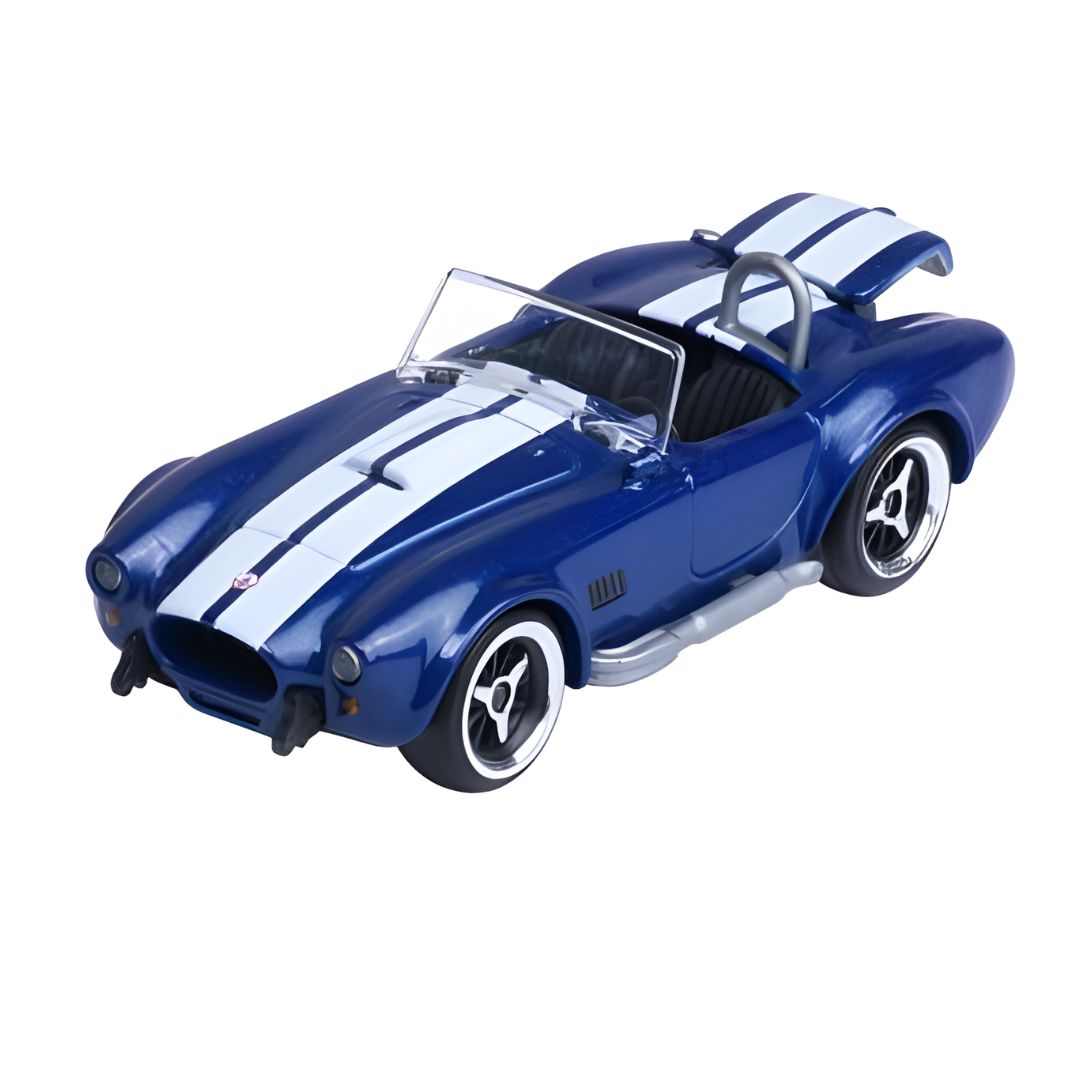 Vintage Blue Shelby AC Cobra 427 1:64 Scale Die-Cast Car By Majorette -Majorette - India - www.superherotoystore.com