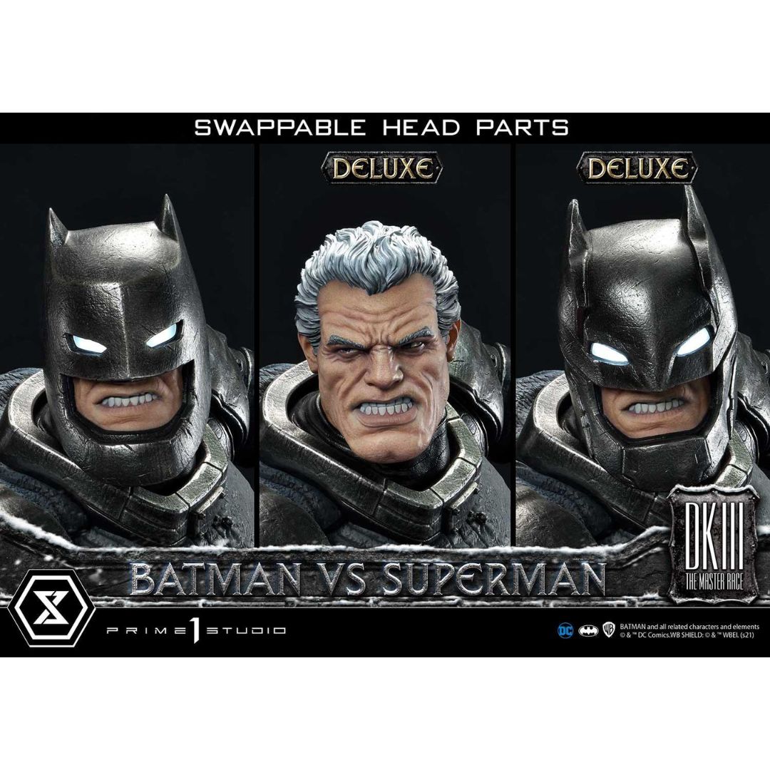 Diorama Masterline Batman:The Dark Knight Returns (Comics) Batman Versus Superman Dx Bonus Version Statue By Prime1 Studios