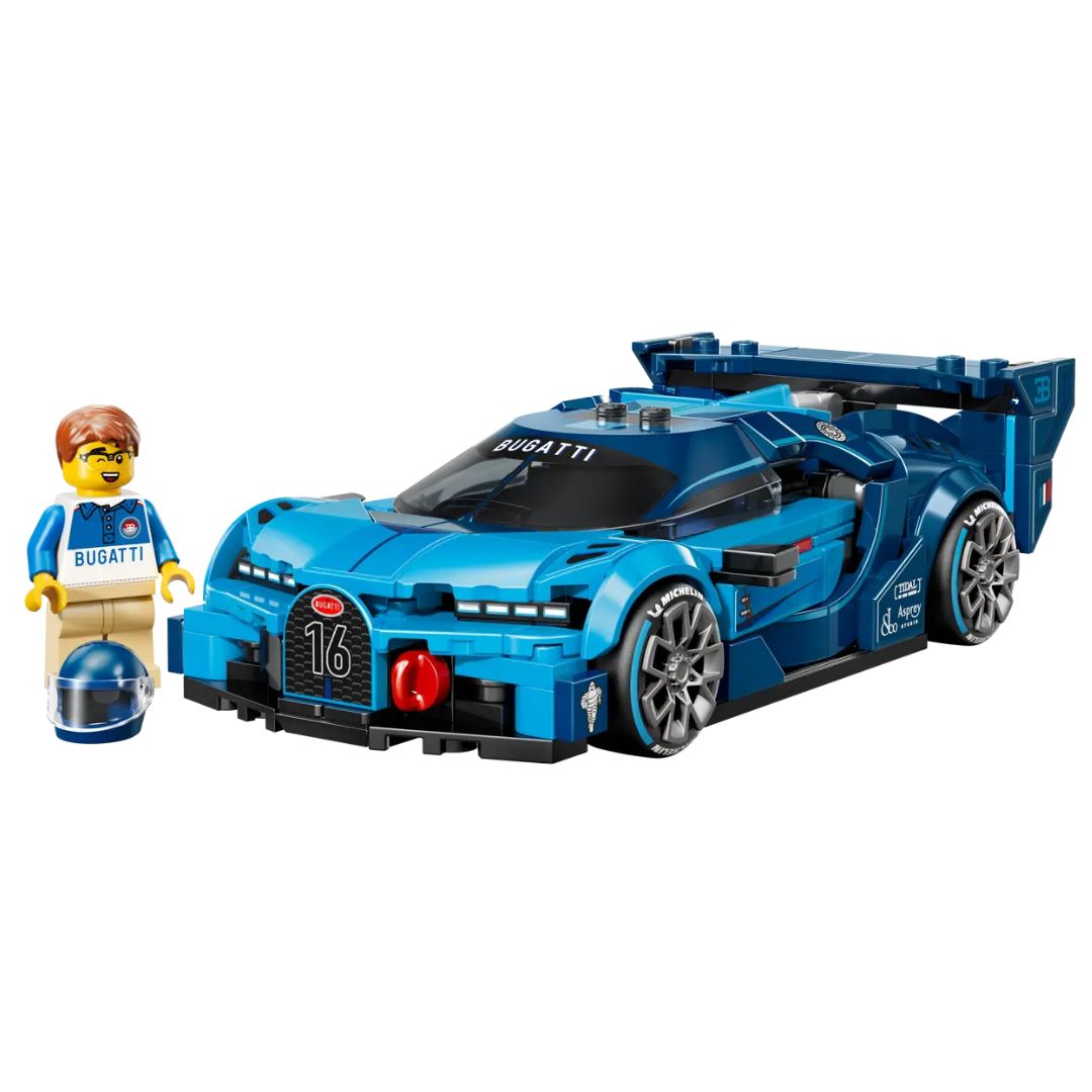 Speed Champions Bugatti Vision Gt Hyper Sports Car By Lego -Lego - India - www.superherotoystore.com