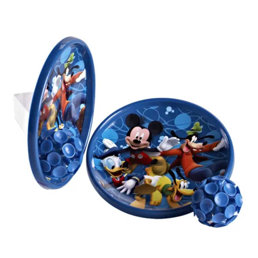 DISNEY MICKEY CATCH BALL SET (TWO BALL TWO PLATES) - BLUE By Mesuca -SAMEO - India - www.superherotoystore.com