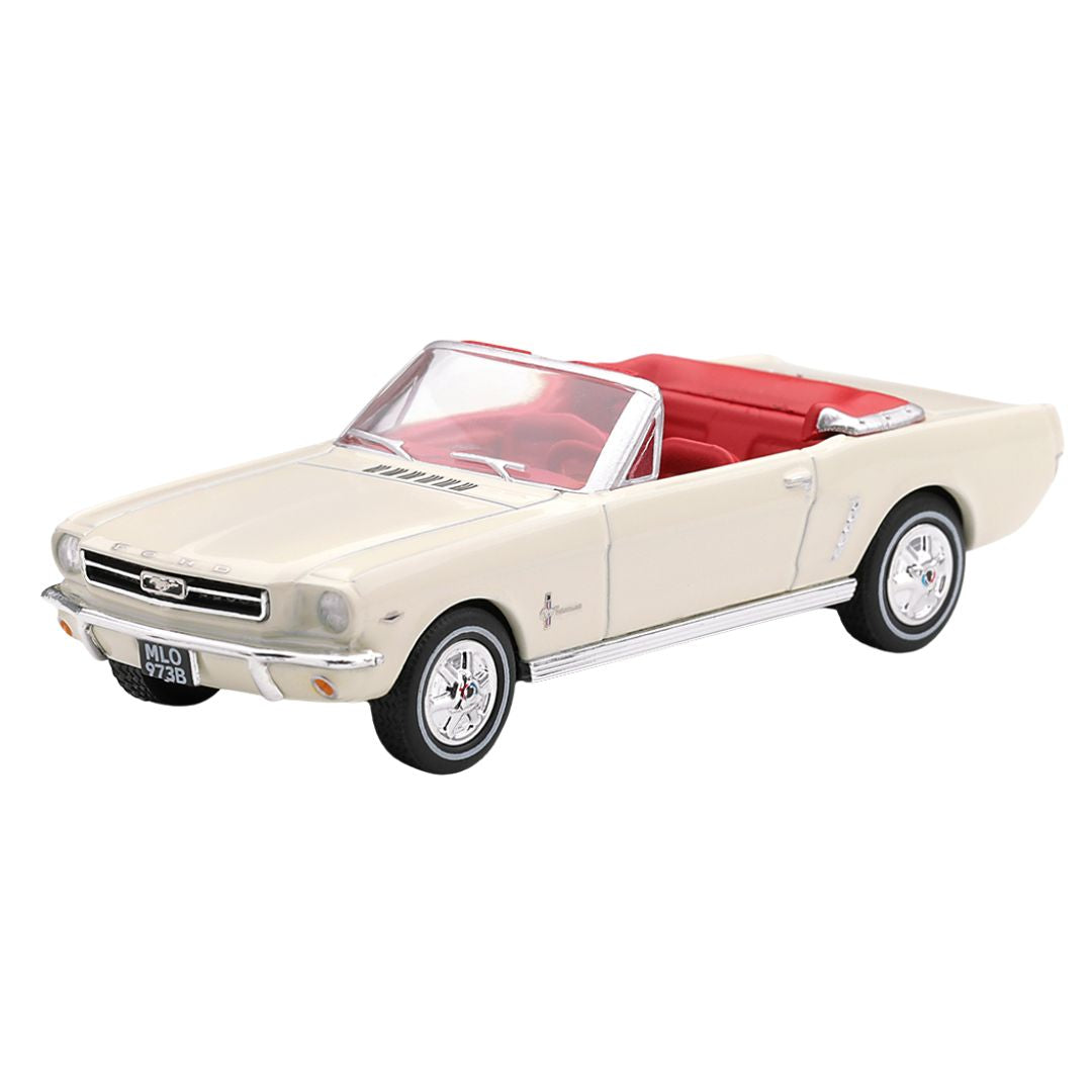Ford Mustang Convertible 1964 “Goldfinger” / English Blister Packaging1:64 Diecast Car By Mini Gt -Mini GT - India - www.superherotoystore.com