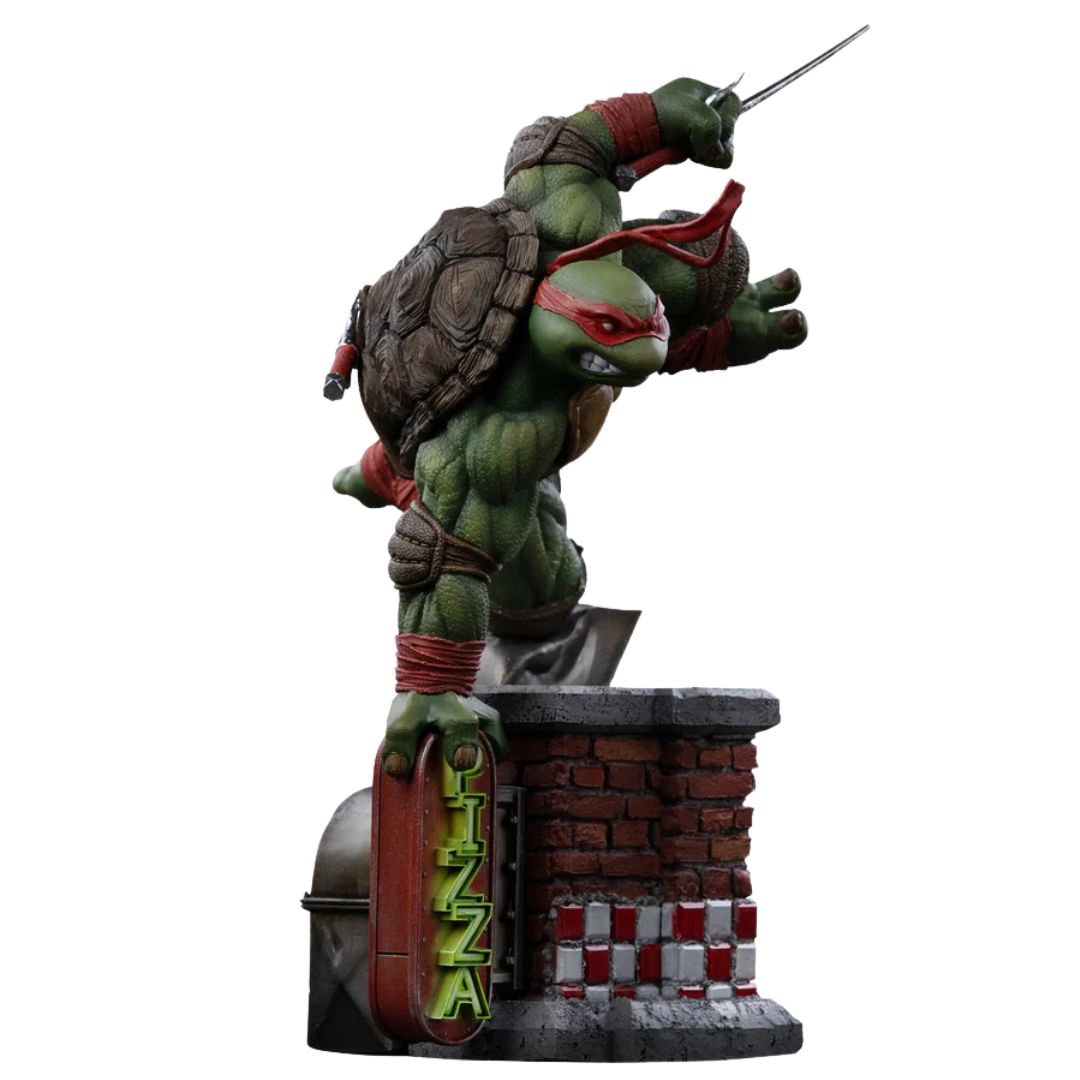 Teenage Mutant Ninja Turtles Raphael  Unleashed Statue By Iron Studios