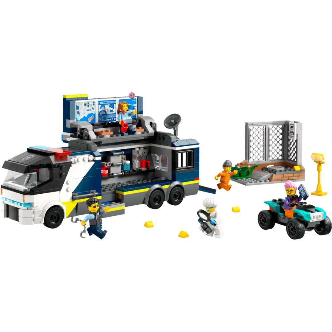Lego City Police Mobile Crime Lab Truck -Lego - India - www.superherotoystore.com