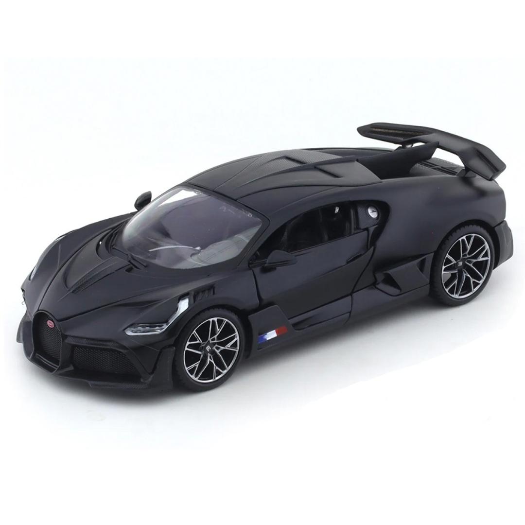 Matt Black Bugatti Divo 1:24 Scale Die-Cast Car by Maisto -Maisto - India - www.superherotoystore.com